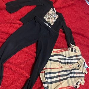 Burberry outfit